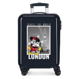 Joumma Bags Disney Mickey and Minnie Paris ABS Rollkoffer/Koffer 55cm