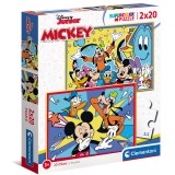Clementoni Disney Mickey puzzle 2x20pcs