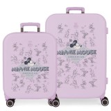 Joumma Bags Disney Minnie Happiness ABS pack 2 Rollkoffer/Koffers