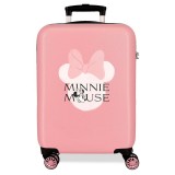 Joumma Bags Disney Minnie Head ABS Rollkoffer/Koffer 55cm