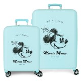 Joumma Bags Disney Minnie You Are Magic ABS pack 2 Rollkoffer/Koffers