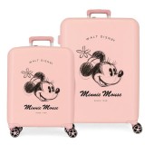 Joumma Bags Disney Minnie You Are Magic ABS pack 2 Rollkoffer/Koffers