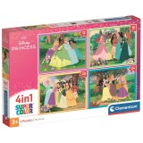 Clementoni Disney Princess puzzle 12+16+20+24pcs