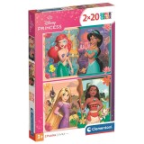 Clementoni Disney Princess puzzle 2x20pcs