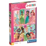 Clementoni Disney Princess puzzle 2x60pcs