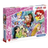 Clementoni Disney Princess puzzle 60pcs