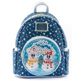 Loungefly Disney Snowman Mickey Minnie Rucksack  26cm