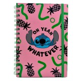 Disney Stitch A5 notebook