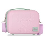 Joumma Bags Disney Stitch Blue adaptable ABS Schminkkoffer