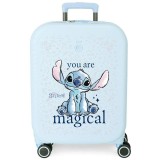 Joumma Bags Disney Stitch You Are Magical ABS Rollkoffer/Koffer 55cm