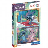 Clementoni Disney Stitch puzzle 2x20pcs