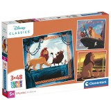 Clementoni Disney The Lion King puzzle 3x48pcs