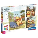 Clementoni Disney Winnie the Pooh puzzle 3x48pcs