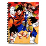 SDTOYS Dragon Ball Z Goku vs Vegeta A2 notebook