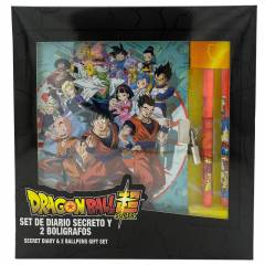 CYP Brands Dragon Ball set diary + 2 pens