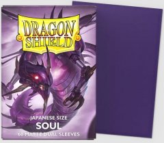 Japanese Size Matte Dual Sleeves - Violett (60 Sleeves)