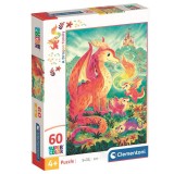 Clementoni Dragons Family puzzle 60pcs