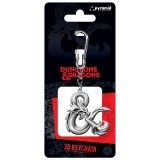 Dungeons + Dragons Logo Ampersand 3D keychain 6cm