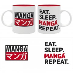 EAT SLEEP MANGA REPEAT Tasse - 320ml