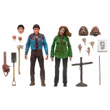 NECA Evil Dead Bloody Ash & Cheryl Williams Ultimate set 2 Figurs 18cm