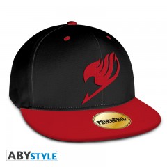 FAIRY TAIL Snapback Cap in Schwarz & Rot