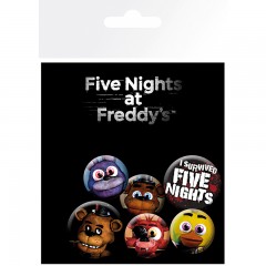 FNAF Badge Pack Abzeichen f�r Fans