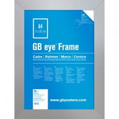 GBEYE - MDF Silver Frame - A4 - 21 9,7cm -