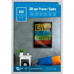 GBEYE - MDF White Frame - Maxi - 61 x 91.5cm -