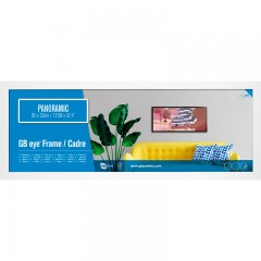 GBEYE - MDF White Frame - 33 x 95cm -
