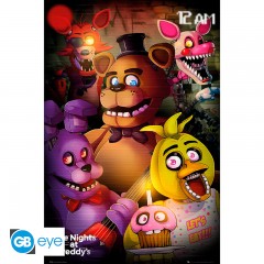 FIVE NIGHTS AT FREDDY�S - Poster Maxi 91cmx51cm - Group