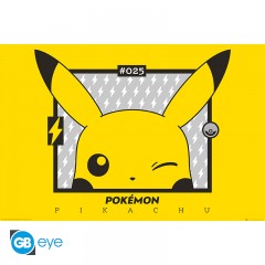 POKEMON - Poster Maxi 91cmx51cm - Pikachu Wink