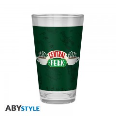 FRIENDS Glas 400ml - Central Perk Stil