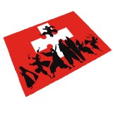 SDTOYS Fire Force logo T�rmatte