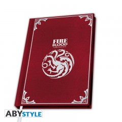 GAME OF THRONES A5 Notebook Targaryen