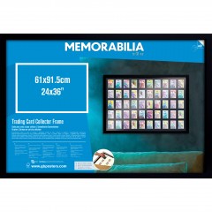 Trading Card Frame f�r 50 Karten - Schwarz