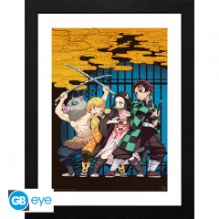 DEMON SLAYER - Framed print Key Art \(300\)