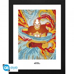 AVATAR - Framed print Aang Avatar State
