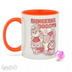 Glassstaff Dungeons & Doggos Geschenk Tasse