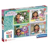 Clementoni Gabbys Dollhouse puzzle 12-16-20-24pcs