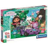 Clementoni Gabbys Dolls House puzzle 104pcs