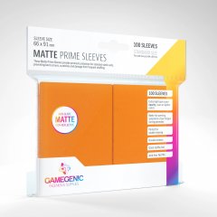 Gamegenic 33702 Gamegenic - Matte Prime Sleeves Orange 