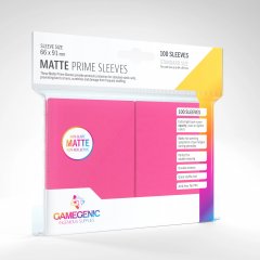 Gamegenic 33703 Gamegenic - Matte Prime Sleeves Pink (