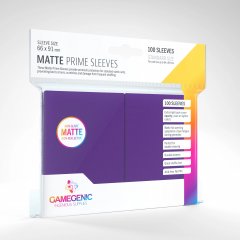 Gamegenic 33700 Gamegenic - Matte Prime Sleeves Purple 