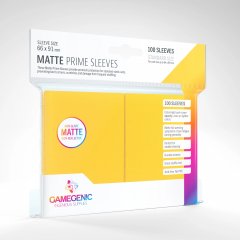 Gamegenic 33699 Gamegenic - Matte Prime Sleeves Yellow 