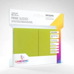 Gamegenic GGS10022ML Gamegenic - Prime Sleeves Lime (10