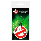 Ghostbusters Logo rubber keychain