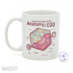 Glassstaff Anatomy eines W�rfel Gift Mug