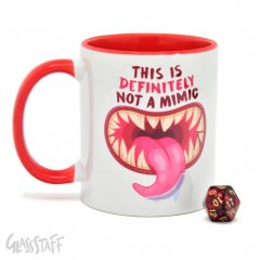 Glassstaff Definitiv keine Mimic Gift Mug