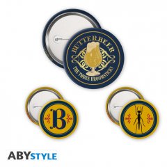 ABYstyle HARRY POTTER - Badge Pack - Butterbeer
