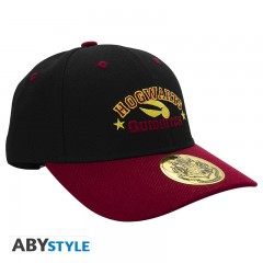 Harry Potter Quidditch Cap - Schwarz & Rot